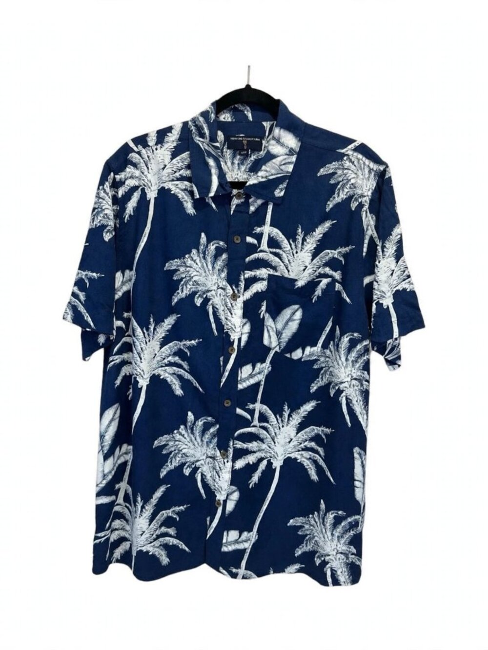 Margaritaville Men's Casual Shirt Button Down Palm Trees Size M